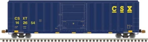 Atlas Master HO Scale FMC 5347 Single Door Box Car – CSX (Blue/White)
