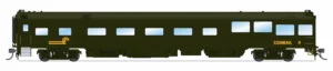 Broadway Limited HO Scale Conrail Track Inspection Car #9 (Green & Yellow, 1992–1999)