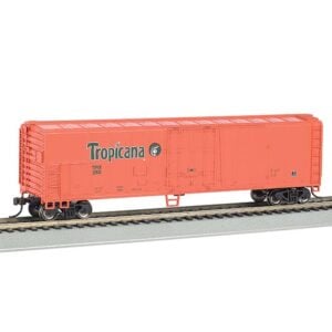 Bachmann HO Tropicana 50 Foot Steel Reefer Orange