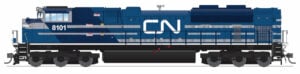 Broadway Limited HO Scale EMD SD70ACe CN #8101 Blue & White with Paragon4 Sound/DC/DCC