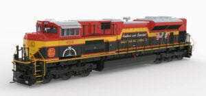 Broadway Limited HO Scale EMD SD70ACe KCS #4009 “Heroes” Scheme with Paragon4 Sound/DC/DCC