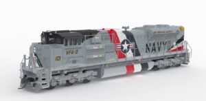 Broadway Limited HO Scale EMD SD70ACe US Navy #101 Fantasy Paint with Paragon4 Sound/DC/DCC