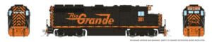 Rapido HO Scale EMD GP40 Wheeling & Lake Erie DC/DCC/Sound